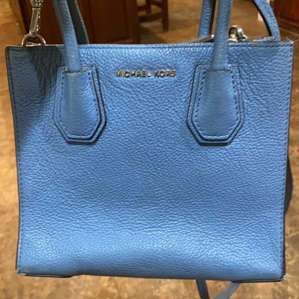 Michael Kors light blue purse